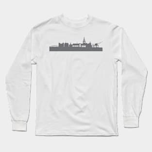 Nijmegen in gray Long Sleeve T-Shirt